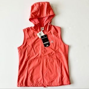 Adidas Women's Hooded Vest, Size S